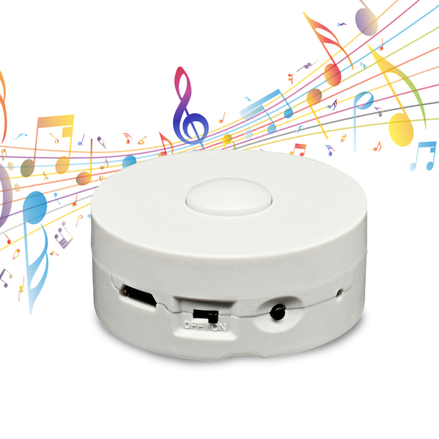 Customized Message USB Recordable Mini Voice Recorder Plastic Sound Box Music Module for Plush Toys Stuffed Animals Pillows