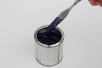 Peinture pour bois à base de nitrocellulose, finition noire brillante NC, séchage rapide pour la décoration de meubles