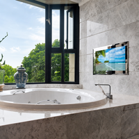 Nuevo Televisor Inteligente Android LED HDTV Todo en Uno 2026, Televisor Espejo de 22, 26 y 32 Pulgadas, 1080p, Interfaz LAN, Altavoces Hi-Fi Integrados para Baño