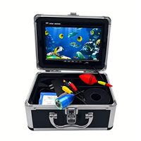 Caméra de pêche sous-marine filaire avec moniteur couleur TFT 5,0 pouces à 360 degrés, sonde LED portable et durable, étanche IP68