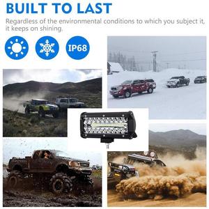 7 Inch <b>LED</b> <b>Light</b> <b>Bar</b> 24000 Lm Spot Flood Combo Beam Off-Road Lighting - Product Image 4