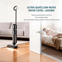 Aspirateur sans fil domestique humide et sec avec contrôle de qualité complet, logo personnalisé, fonctions anti-emmêlement et autonettoyantes