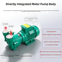 Pompe à vide à anneau liquide 2BV industrielle en fonte pour extraction d'air, à cycle d'eau, antidéflagrante, sans huile, compresseur d'air électrique