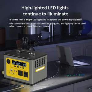 600W 1200W 1600W 2000W générateur solaire à charge extérieure, Station d'alimentation Portable pour téléphone Portable, ordinateur Portable, <span class=keywords><strong>Camping</strong></span> - Product Image 4