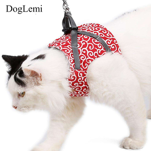 Juego <span class=keywords><strong>de</strong></span> arnés ajustable para mascotas DogLemi, nuevo chaleco y correa para caminar para <span class=keywords><strong>gatos</strong></span>, hecho <span class=keywords><strong>de</strong></span> poliéster duradero - Product Image 6