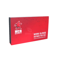 Boîte cadeau en carton magnétique avec lamination mate écologique de luxe avec logo personnalisé pour l'emballage des gants et des chaussettes