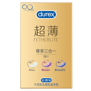 Condones <span class=keywords><strong>Durex</strong></span> Genuine Series, Ácido Hialurónico, Partículas Grandes Ultrafinas, Condones Daring Love, Ultrafinos para Hombre (byt) - Product Image 4