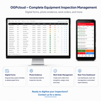 Téléphone de patrouille A13 pour les inspections d'équipements avec application OGPcloud, formulaires numériques et preuves photographiques