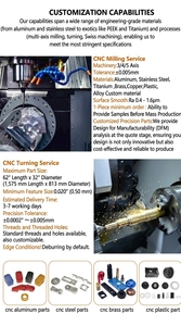 ชิ้นส่วนเสริมคาร์บูเรเตอร์แบบดูดอากาศ CNC อลูมิเนียม 6061-T6 ผลิตตามสั่ง OEM สำหรับเพิ่มปริมาตรและฉนวนกันความร้อน สำหรับรถแข่งดราก์เรซซิ่ง - Product Image 5