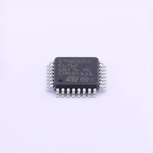 V MCU 8-bit STM8S STM8 CISC 32KB แฟลช 3.3V/5V 32-Pin LQFP ถาด - ถาด STM8S005K6T6C - Product Image 1