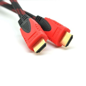 สาย HDMI แบบถัก หัวต่อชุบทอง ความละเอียด 1080P ใช้กับทีวี แบบตัวผู้ต่อตัวผู้ - Product Image 3