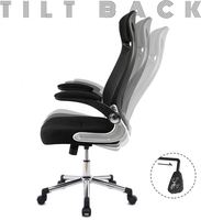 Chaise de bureau ergonomique inclinable JOHOOFURNITURE Allemagne, en maille premium, pour étudiants, cadres, conférences, adultes, adolescents, Silla Gamer