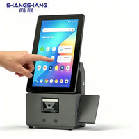 Terminal de point de vente tout-en-un Android personnalisé avec écran tactile 15,6 pouces, machine de paiement NFC, lecteur de codes-barres QR, pour supermarché