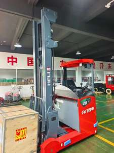 Kargo Asansörü Elektrikli Reach Truck Forklift 2 Ton Elektrikli Forklift 1500 kg Kapasiteli 12 m Forklift - Product Image 4