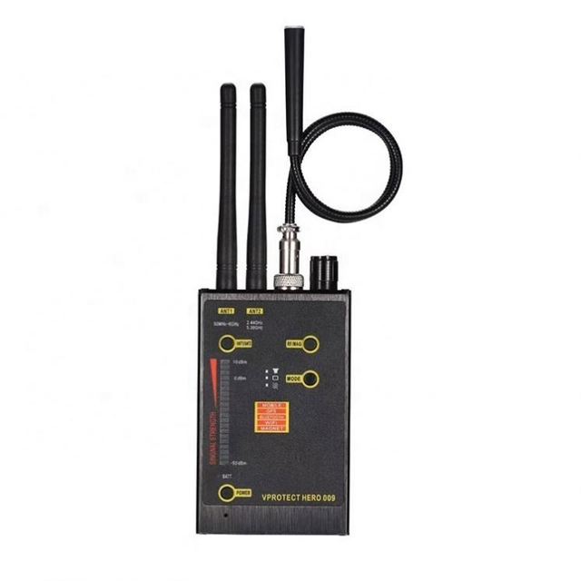 Portable Hero 009 Handheld Anti Alarm Camera Hunter Wireless GSM RF Mobile Phone GPS Magnet Signal Detector