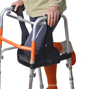 Hameçon de genou Haotian 40 cm réglable, aide à la marche pour personnes âgées, attelle de soutien - Product Image 1