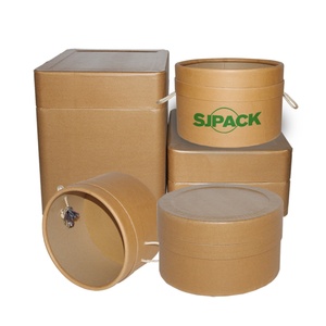 Baril en papier kraft biodégradable à fibres intégrales de 9 gallons - Product Image 1
