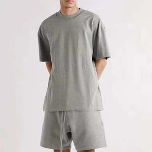 T-shirts pour hommes de qualité supérieure à prix d'usine, style streetwear ample, t-shirts extensibles surdimensionnés, essentiels de l'été - Product Image 3