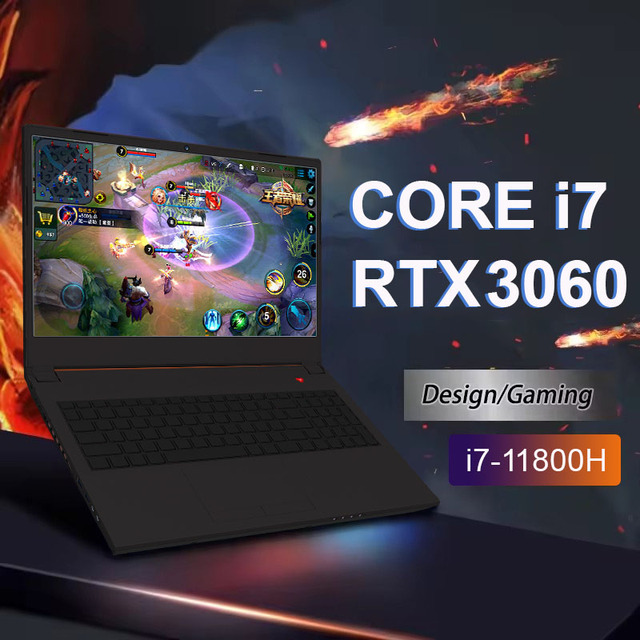2025 New Release High-Refresh Gaming Laptop RTX 3060 /144Hz Professional Gaming Laptop for Immersive Gameplay