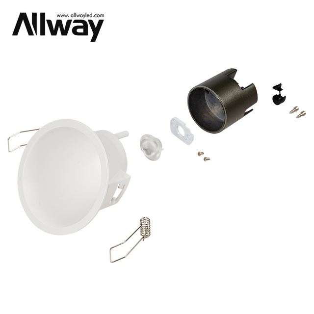 New Modern Comfortable Cob Indoor Embedded Type Anti-Glare Spotlight 5W/10W LED Downlights Fitting Dimmable High CRI 90 30000