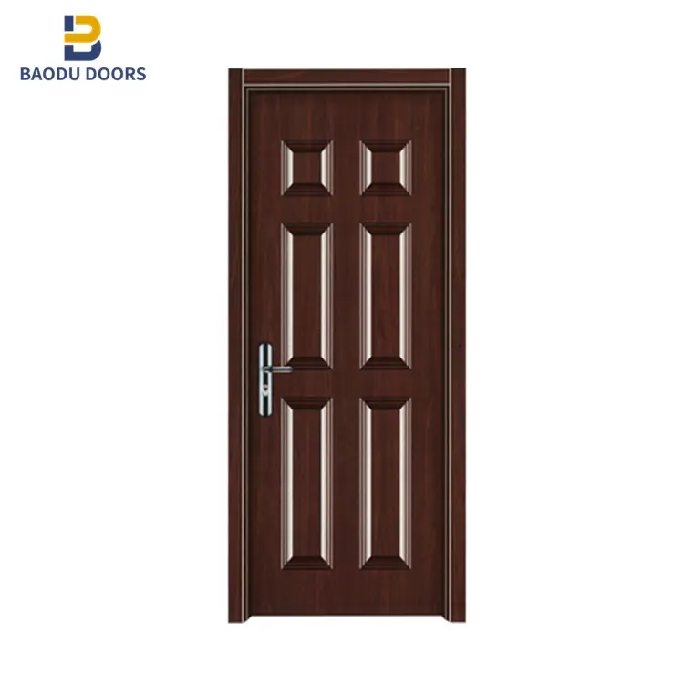 Прочная американская дверь в минималистичном стиле, коммерческая Современная смываемая дверь новейшего дизайна