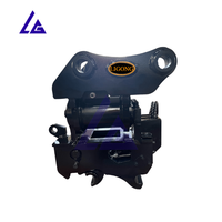 Mini-pelle hydraulique à double verrouillage, rotation 360, attelage rapide, coupleur d'inclinaison Q345B, nouveau produit