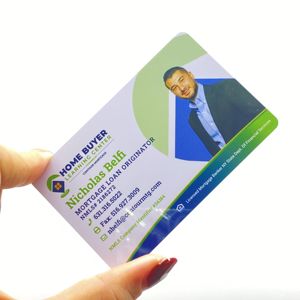 Tarjetas de Visita de PVC para Agentes de Fianzas, Servicio Legal, Identificación - Product Image 4