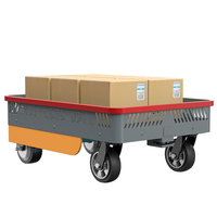 Robot de logistique d'entrepôt, chariot porte-conteneurs de 300 kg avec télécommande et évitement de obstacles par laser, AGV robuste pour la fabrication