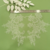 Broderie en Fil de Soie de Poisson Léger et Fin, Incrustée de Dentelle, Accessoires Patch pour Décoration de Mariage, Ornement en Dentelle pour Femme