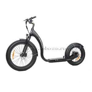 Sobowo patent design US EU warehouse drop shipping adult sports kick scooter electric fat bike 1000w