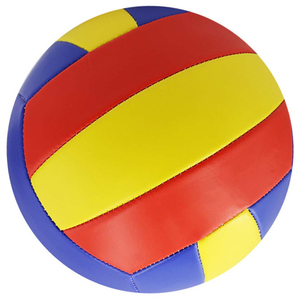 Ballons de volley-ball en cuir de haute qualité, taille 5, cousus à la machine, logo personnalisé, légers, durables, entraînement professionnel, extérieur - Product Image 4