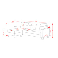 Canapé d'angle en tissu personnalisable pour salon, avec ottoman amovible et fauteuils, ensemble de canapés pour appartement
