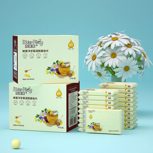 Tissu sec en Lotion certifié conforme à <span class=keywords><strong>la</strong></span> norme cci, sans produits chimiques, <span class=keywords><strong>pour</strong></span> le visage - Product Image 3