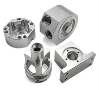 Boîtier de bride en aluminium usiné CNC sur mesure, usinage CNC de haute précision, pièces mécaniques industrielles à bride, fabriqué en usine certifiée ISO9001