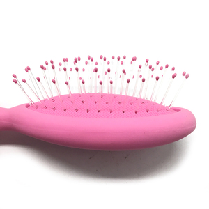 <span class=keywords><strong>Arapsaçı</strong></span> <span class=keywords><strong>Teaser</strong></span> saç minder fırçası plastik özel Logo yumuşak saç düzleştirici fırça - Product Image 5