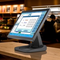 Vente en gros OEM Alliage d'aluminium Métal Touch POS KDS PC à écran tactile industriel