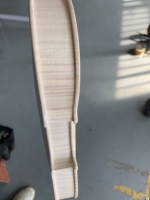 Violon blanc 4/4, fait à la main, son agréable, cordes, instrument, prix de gros, épicéa massif, fond en érable flammé