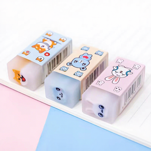 Penghapus Pensil Hewan Laut Lucu Ramah Lingkungan Soododo, Dapat Dipotong, Perlengkapan Alat Tulis Kantor Sekolah Unik untuk Anak-Anak - Product Image 6