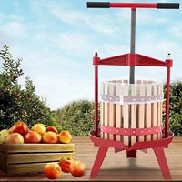 Industriële spiraalvormige fruitpers van de fabrikant, efficiënt, multifunctioneel, houten, eenvoudig te bedienen, geschikt voor commercieel en hotelgebruik.