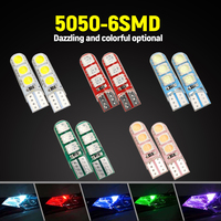 Hohe helligkeit led-lampe für fahrzeug t10 w5 w 194 168 5050 auto-glühbirne kennzeichenplatte lampe glühbirnen zubehör auto