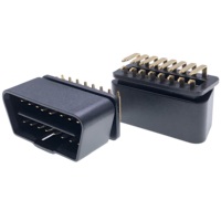 Bestseller AOT AOT-149A 16-Pin OBD2 Auto-Diagnosegerät Motoranalysator Codeleser 12V/24V Schwarzer Stecker für Universalfahrzeuge