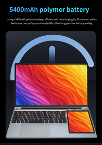 Mới nhất màn hình kép máy tính xách tay thương hiệu mới máy tính xách tay N100 <span class=keywords><strong>2</strong></span>.0Ghz 16GB 32GB RAM 512GB 1TB SSD đa mục đích thiết bị kinh doanh máy tính xách tay - Product Image 3