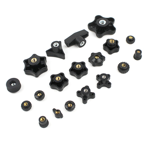 M6 M8 M10 tùy chỉnh màu đen Nylon nhựa ngón tay cái vít hạt Bộ dụng cụ phần cứng kích cỡ khác nhau Chiều dài DIN tiêu chuẩn - Product Image 5