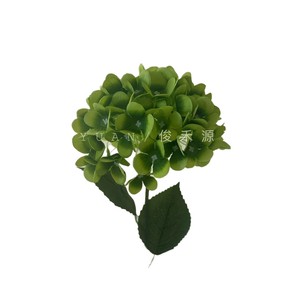 Rama individual de hortensia artificial Junheyuan, flor de seda para arreglos de suelo en escenarios de boda - Product Image 5