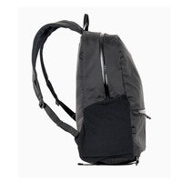 Mochila de nailon negro Paquetes diarios Mochila de libros escolares Mochila de día para caminar por la ciudad Mochila