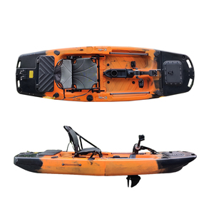 La più popolare sezione dell'oceano costa due si siede sulla parte superiore del pedale di Propel modulare Kayak da pesca con accessori - Product Image 3