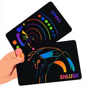 Protector de tarjeta de bloqueo NFC RFID de PVC impreso personalizado a 13,56 MHz Gestión de tarjetas de visita antirrobo confiable para hoteles - Product Image 3