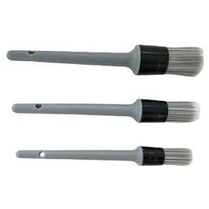 Car <b>Cleaning</b> <b>Brush</b> Set 3Pcs Soft Bristle For Vent Wheel Hub <b>Crevices</b> Detailing - Product Image 4