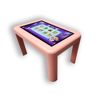 Mesa LCD Interactiva con Pantalla Táctil de 32 Pulgadas para Juegos Infantiles, Enseñanza y Entretenimiento, Android 14, 1080p, 128GB de RAM, 1 Año de Garantía