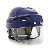 Cadeau promotionnel d'ornement de mini casque de hockey sur glace pour les amateurs de hockey